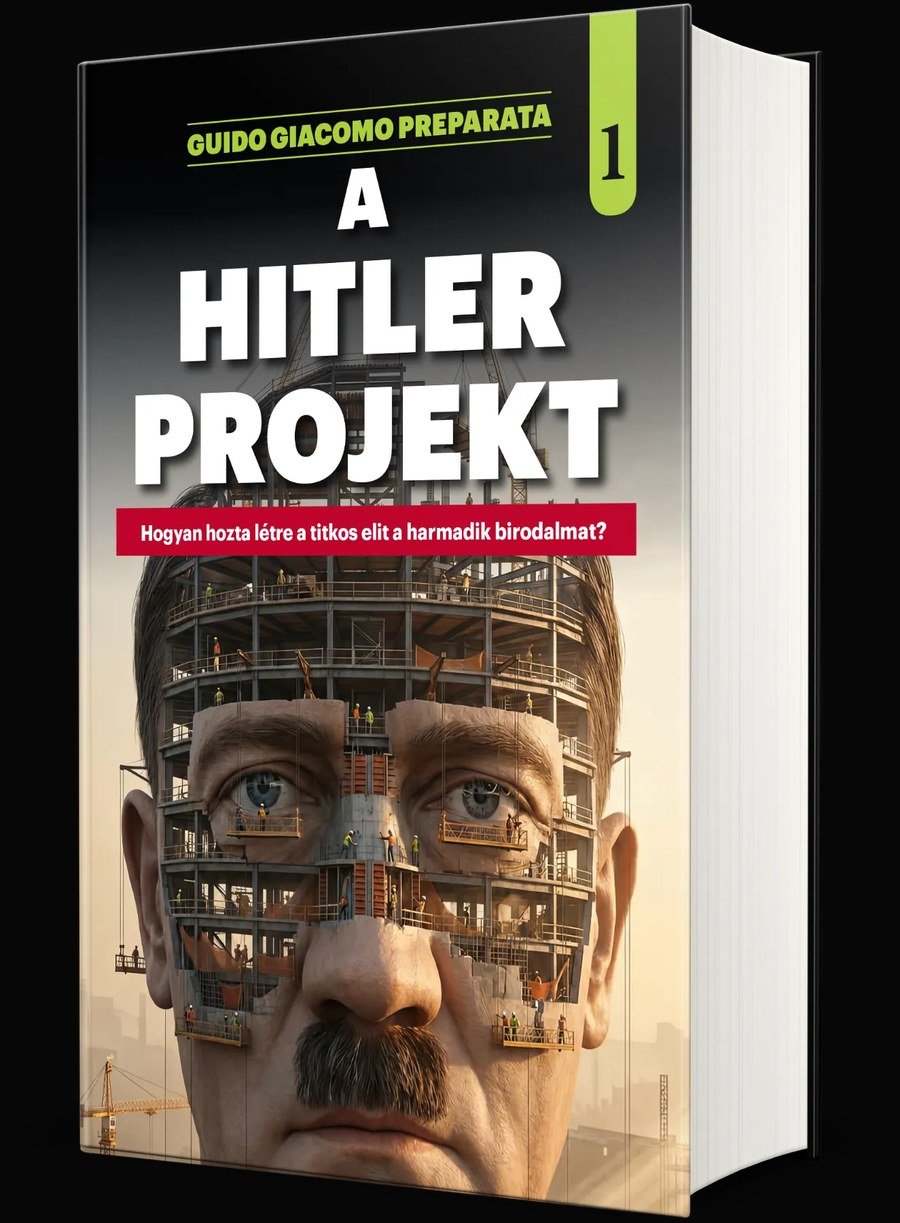 A Hitler projekt első kötetének 3D borítója
