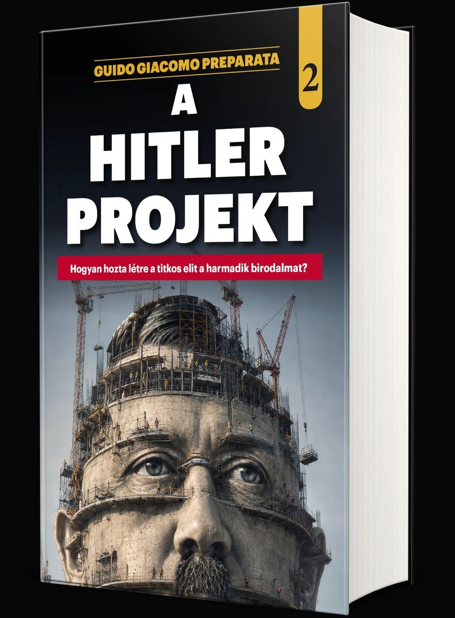 A Hitler projekt második kötetének 3D borítója