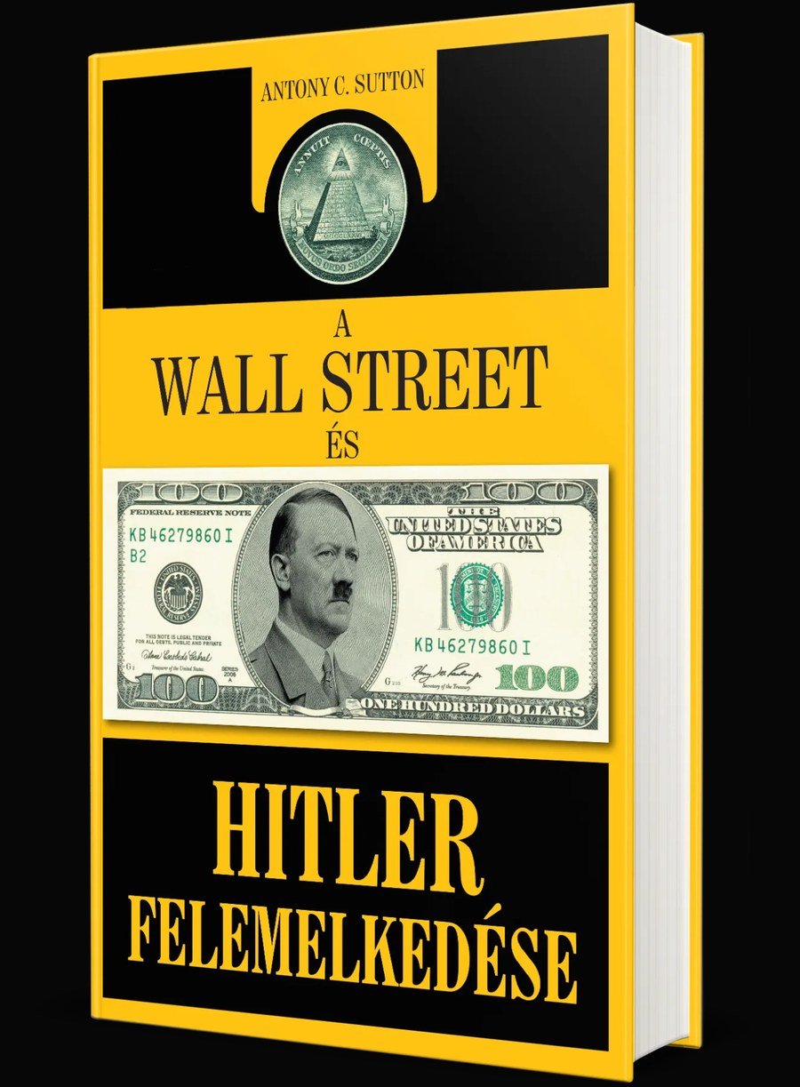 A Wall Street és Hitler felemelkedése 3D könyvborító